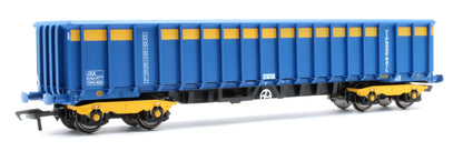Pre-Owned JXA01 S(A) Single JXA Bogie Scrap Wagon TIPH Blue As Converted w/Yellow Band No.3022