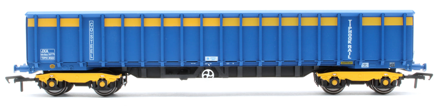 JXA01 TP(S) Single JXA Bogie Scrap Wagon TIPH Blue As Converted w/Yellow Band No.3022