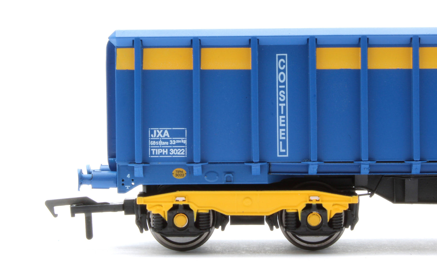 Pre-Owned JXA01 S(A) Single JXA Bogie Scrap Wagon TIPH Blue As Converted w/Yellow Band No.3022