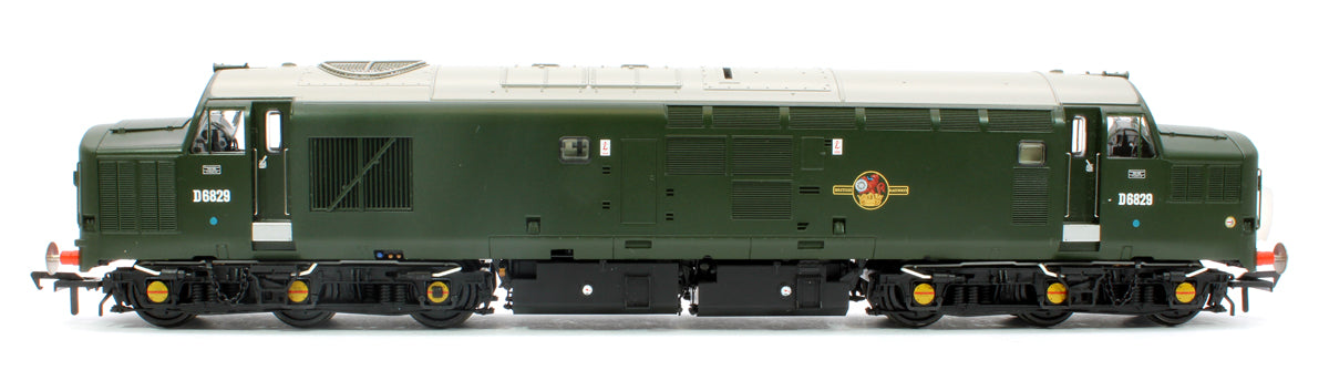 Class 37/0 Centre Headcode D6829 BR Green (Small Yellow Panels) Diesel Locomotive (Deluxe DCC Sound)