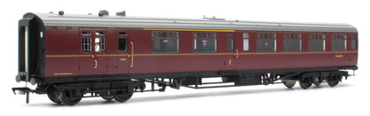 34-762 SR Bulleid Brake Composite Corridor 10" Vents BR Maroon No.W6715W