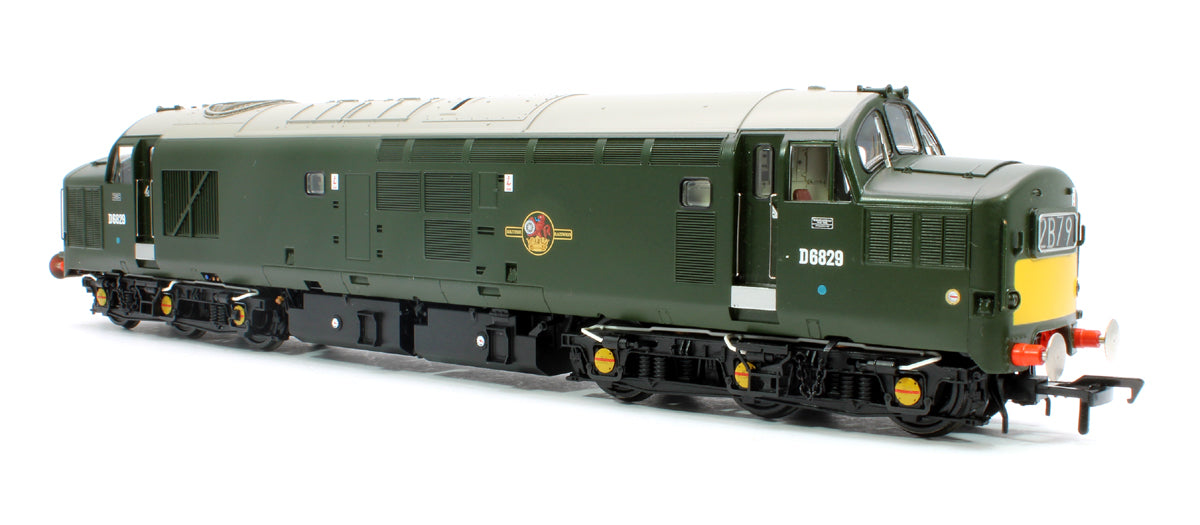 Pre-Owned Class 37/0 Centre Headcode D6829 BR Green (Small Yellow Panels) Diesel Locomotive