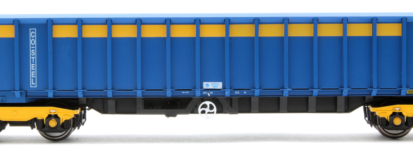Pre-Owned JXA01 S(A) Single JXA Bogie Scrap Wagon TIPH Blue As Converted w/Yellow Band No.3022