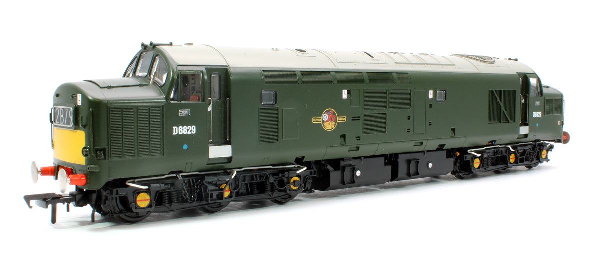 Pre-Owned Class 37/0 Centre Headcode D6829 BR Green (Small Yellow Panels) Diesel Locomotive