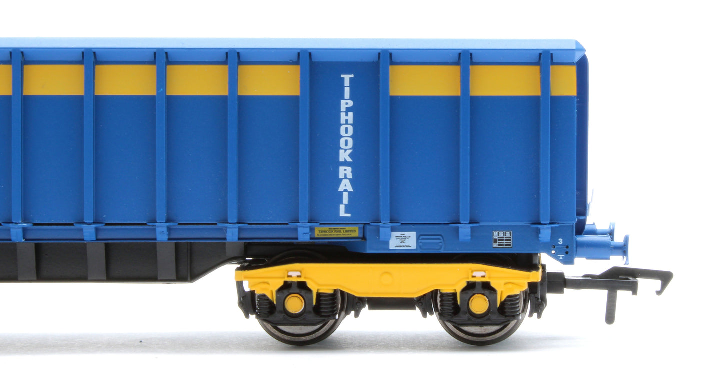 Pre-Owned JXA01 S(A) Single JXA Bogie Scrap Wagon TIPH Blue As Converted w/Yellow Band No.3022