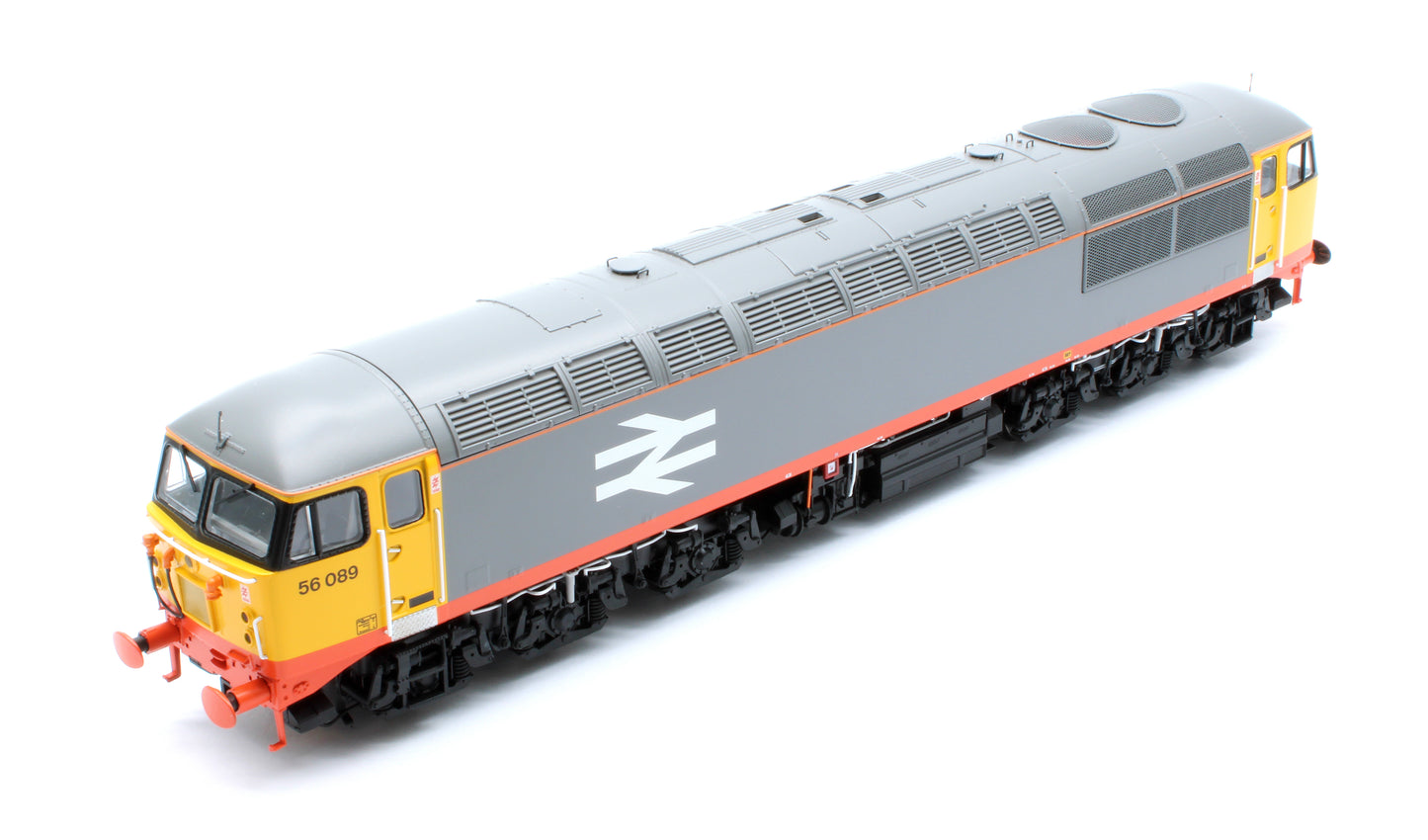 CM - 56089 - RSR SF Class 56 BR Railfreight Grey No.56089 (with Red Stripe) Diesel Locomotive - DCC Sound