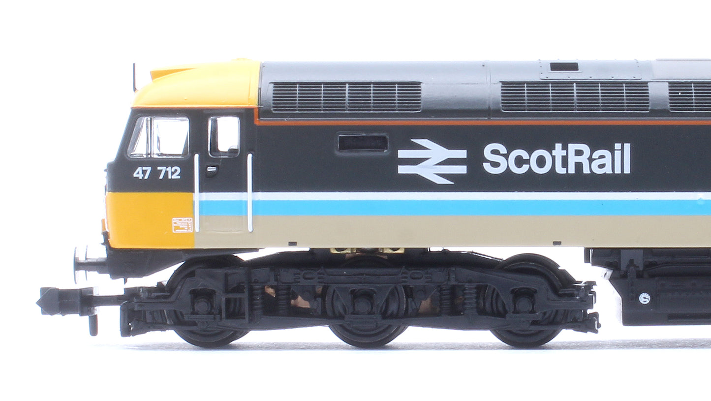 Class 47/7 47712 'Lady Diana Spencer' BR ScotRail Diesel Locomotive - DCC Sound