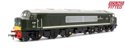 Pre-Owned Class 45 Split Centre H/C D49 'The Manchester Regiment' BR Green (Small Yellow Panels) Diesel Locomotive - DCC Sound