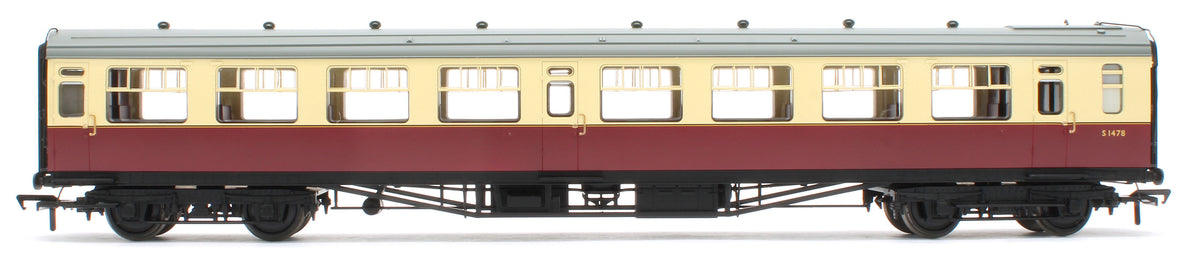 34-825 SR Bulleid Third Open 15" Vents BR Crimson & Cream No.S1478