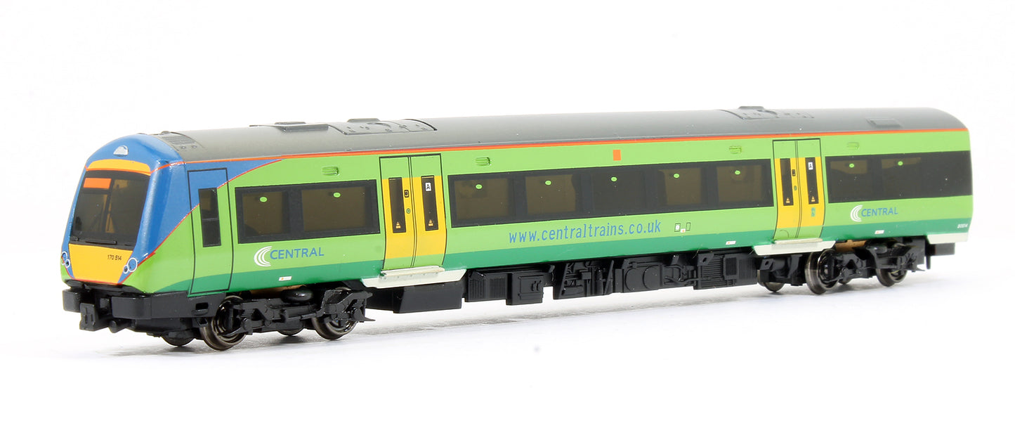 Pre-Owned Class 170 Turbostar 2 Car DMU Central Trains