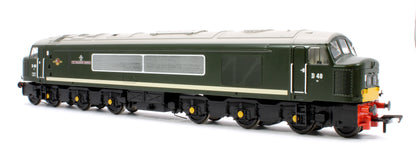 Pre-Owned Class 45 Split Centre H/C D49 'The Manchester Regiment' BR Green (Small Yellow Panels) Diesel Locomotive - DCC Sound