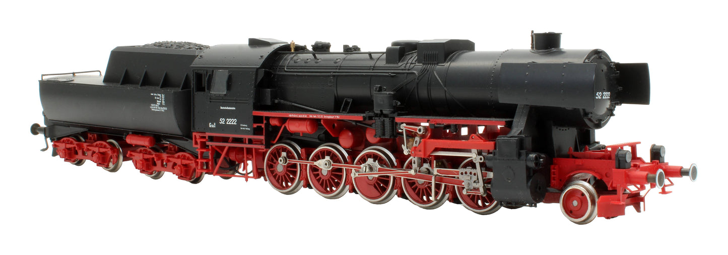 Pre-Owned L5203 DB Class BR 52 '52 2222' Black/Red Steam Locomotive