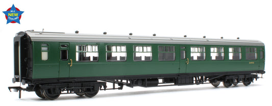 34-826 SR Bulleid Second Open 15" Vents BR (SR) Green No.S1472S
