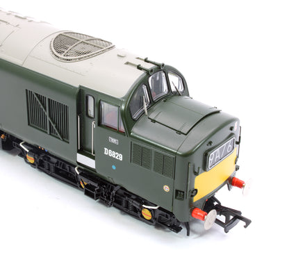 Class 37/0 Centre Headcode D6829 BR Green (Small Yellow Panels) Diesel Locomotive (Deluxe DCC Sound)