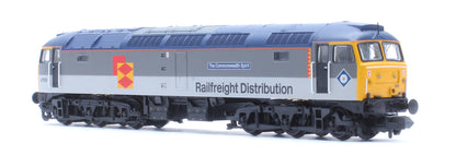 Class 47/4 47555 'The Commonwealth Spirit' BR RF Distribution European Diesel Locomotive - DCC Sound