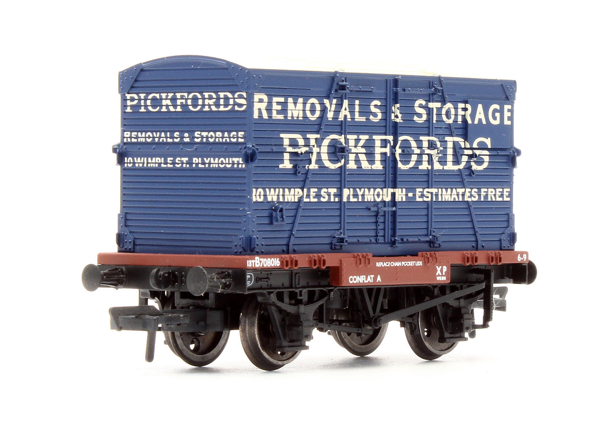 Pre-Owned Conflat 'B708016 With BD Container 'Pickfords'