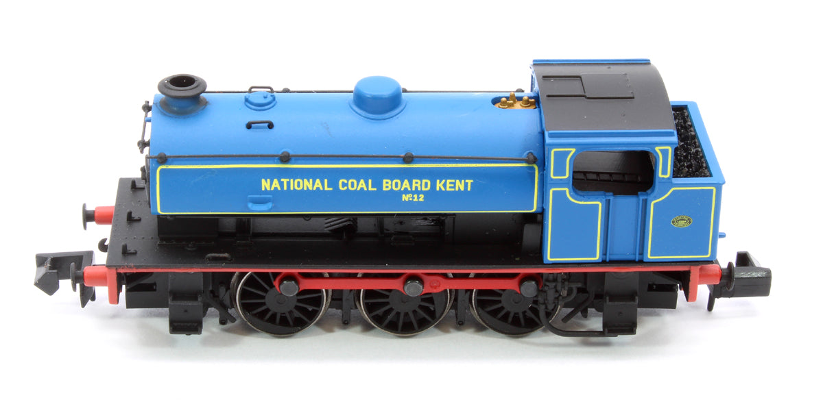 WD Austerity (J94) Saddle Tank No. 12 National Coal Board Kent Lined Blue Steam Locomotive