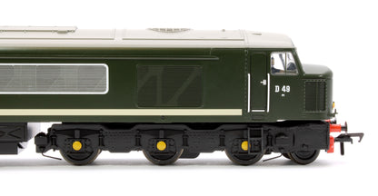 Class 45 Split Centre H/C D49 'The Manchester Regiment' BR Green (Small Yellow Panels) Diesel Locomotive - DCC Sound