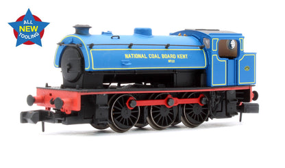 Pre-Owned WD Austerity (J94) Saddle Tank No. 12 National Coal Board Kent Lined Blue Steam Locomotive