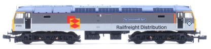 Class 47/4 47555 'The Commonwealth Spirit' BR RF Distribution European Diesel Locomotive - DCC Sound