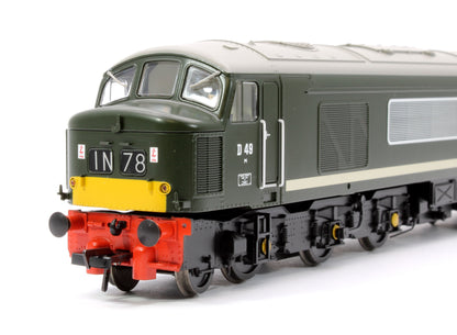 Pre-Owned 32-678A Class 45 Split Centre H/C D49 'The Manchester Regiment' BR Green (Small Yellow Panels) Diesel Locomotive