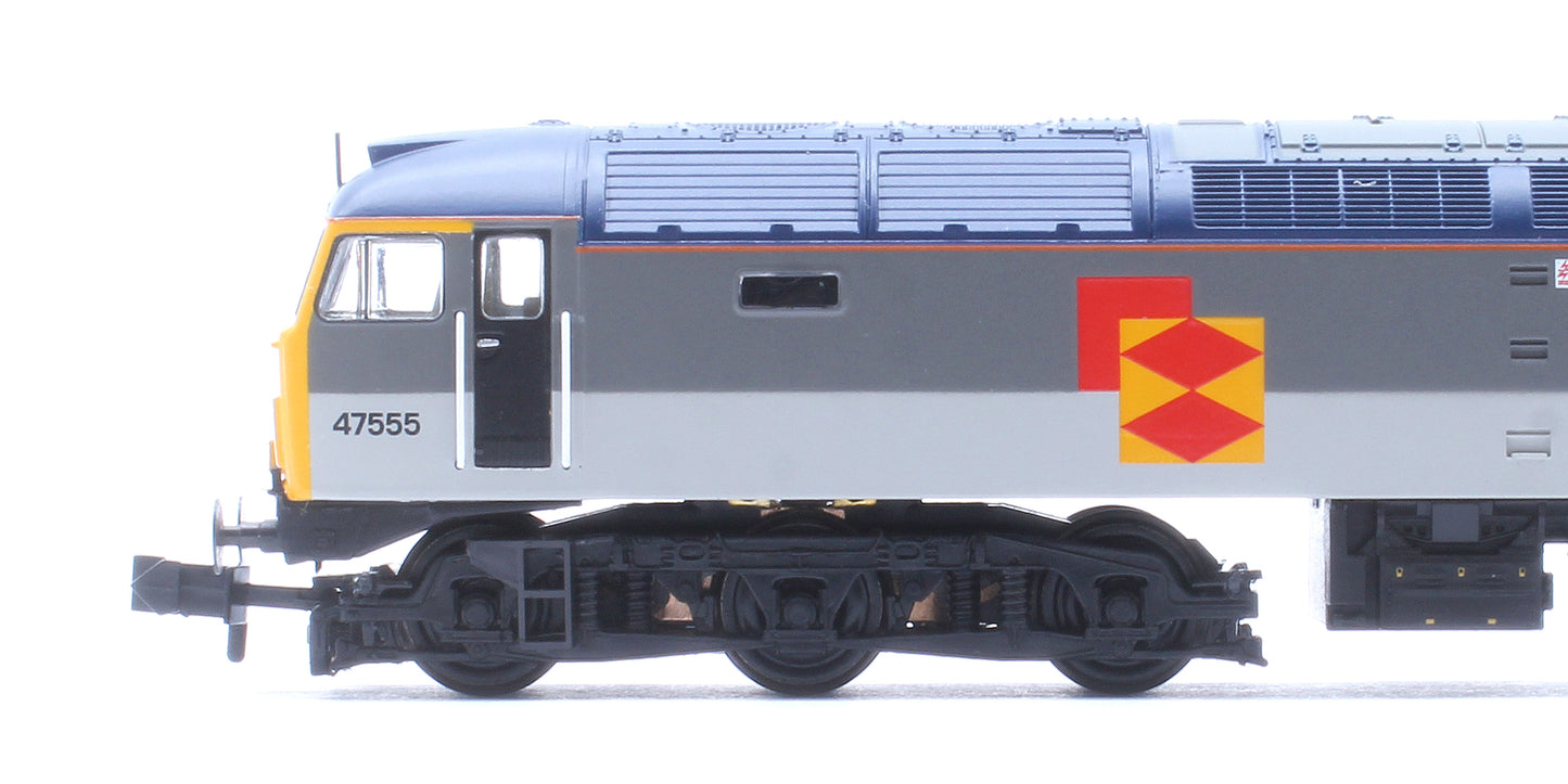 Class 47/4 47555 'The Commonwealth Spirit' BR RF Distribution European Diesel Locomotive