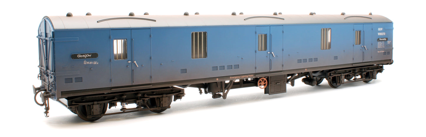 Mk1 General Utility Van (GUV) BR Blue W86370 WEATHERED (BR1)