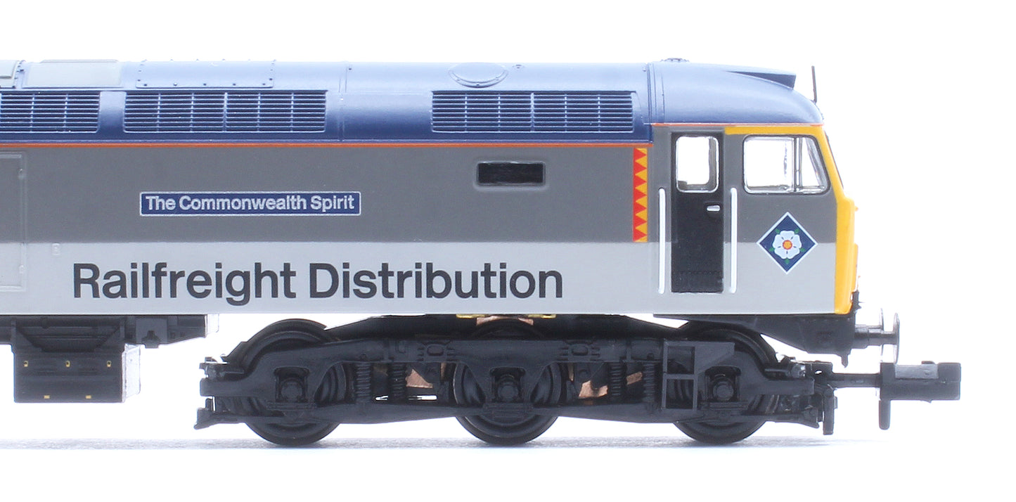Class 47/4 47555 'The Commonwealth Spirit' BR RF Distribution European Diesel Locomotive - DCC Sound