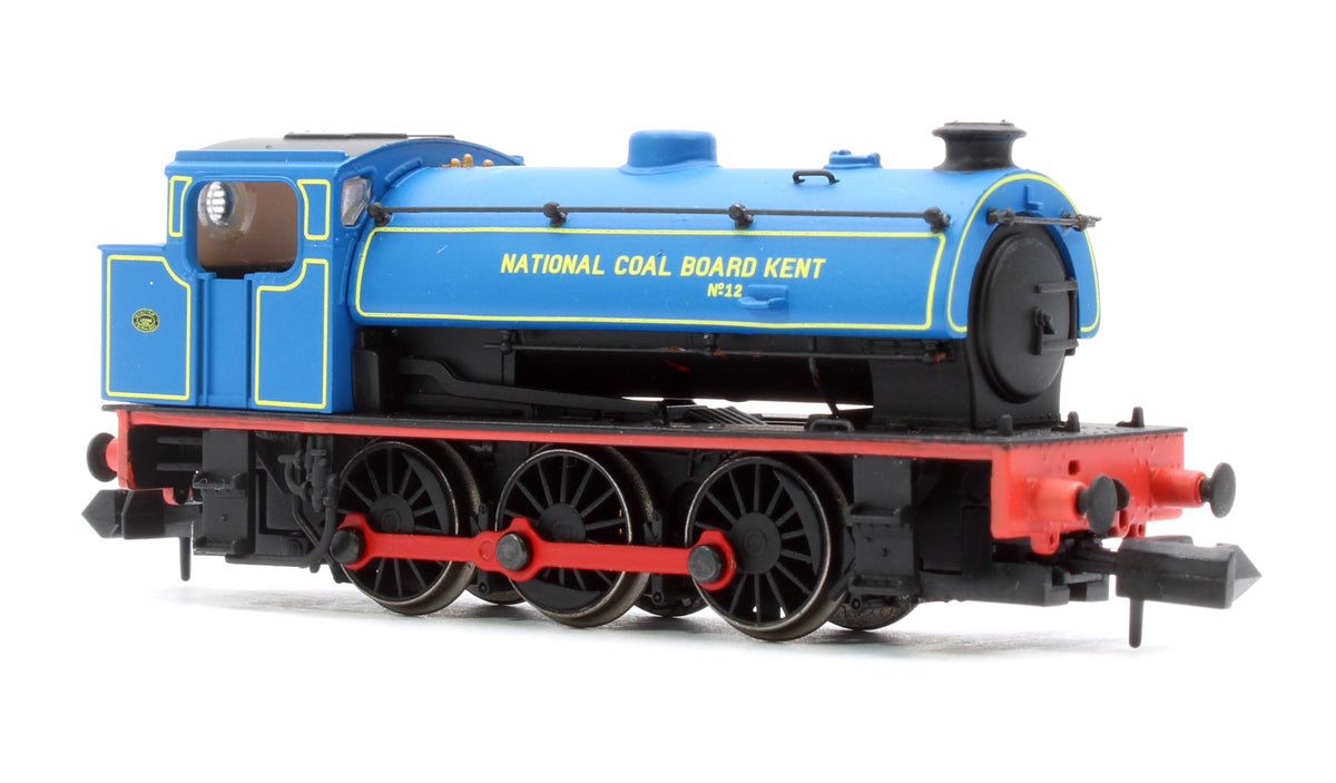 Pre-Owned WD Austerity (J94) Saddle Tank No. 12 National Coal Board Kent Lined Blue Steam Locomotive