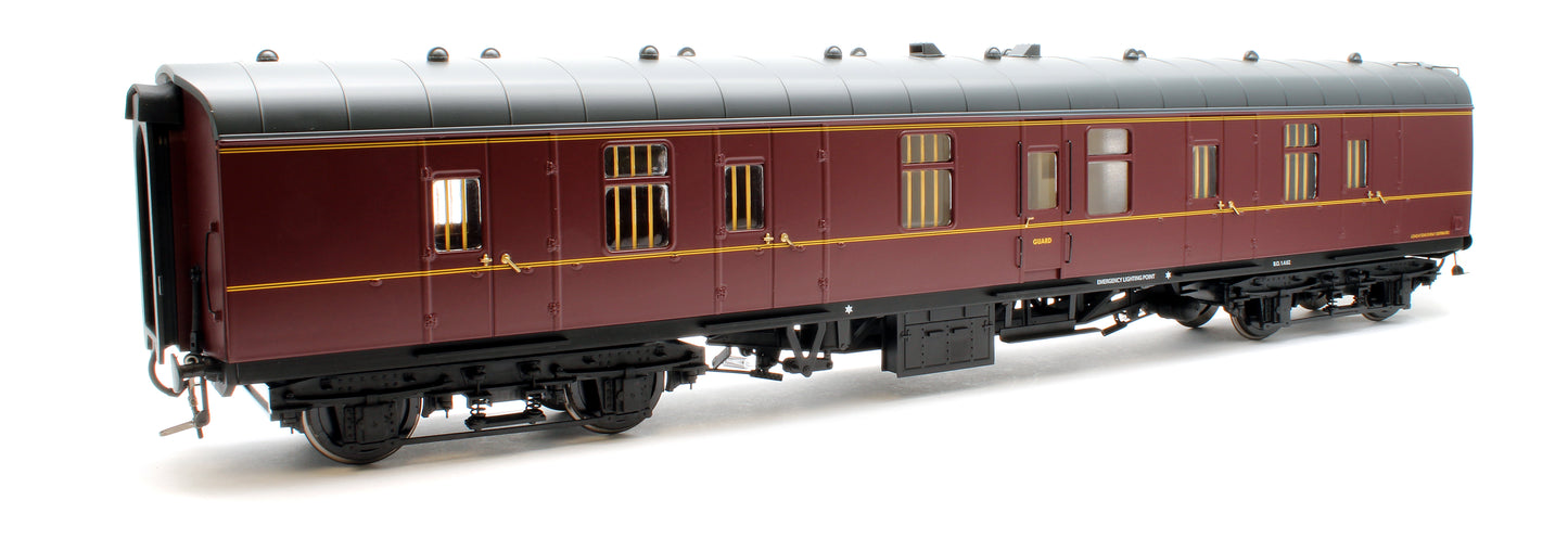 Mk1 Brake Gangwayed BR Coach Lined Maroon (BR1)