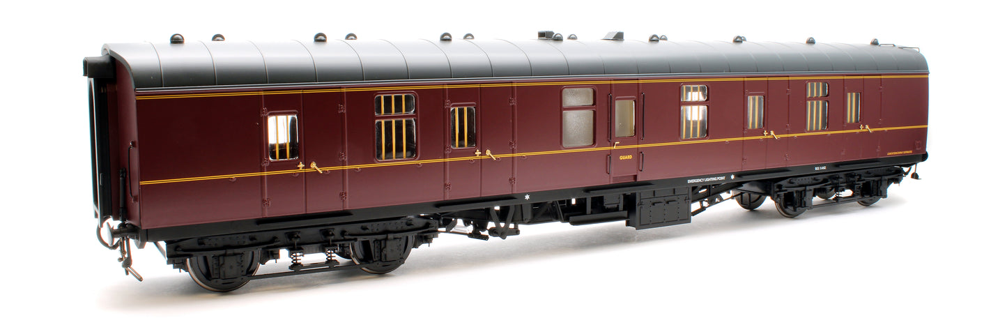 Mk1 Brake Gangwayed BR Coach Lined Maroon (BR1)