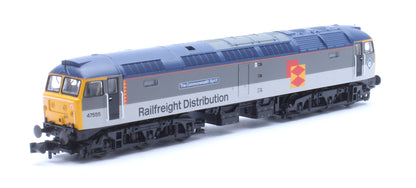 Class 47/4 47555 'The Commonwealth Spirit' BR RF Distribution European Diesel Locomotive - DCC Sound