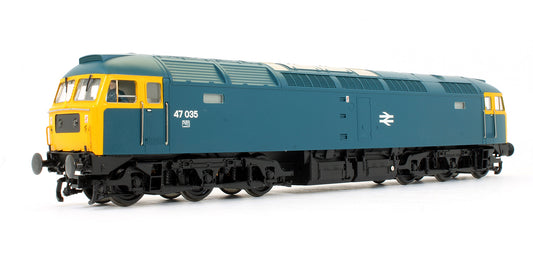 Pre-Owned 32-802 Class 47035 BR Blue Full Yellow Ends Domino Head Code Diesel Locomotive