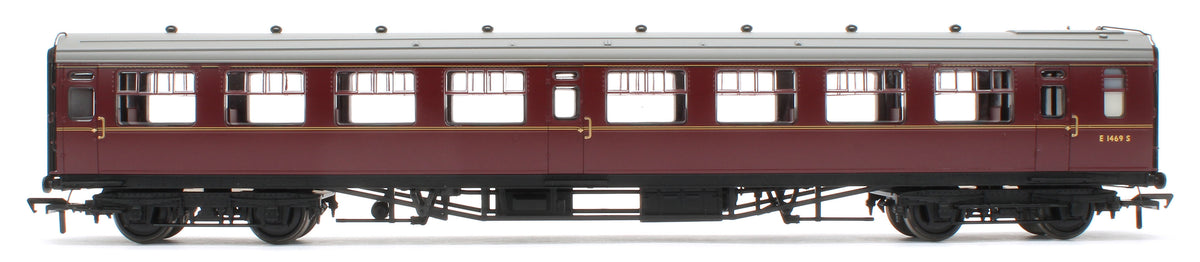 34-827 SR Bulleid Second Open 15" Vents BR Maroon No.E1469S