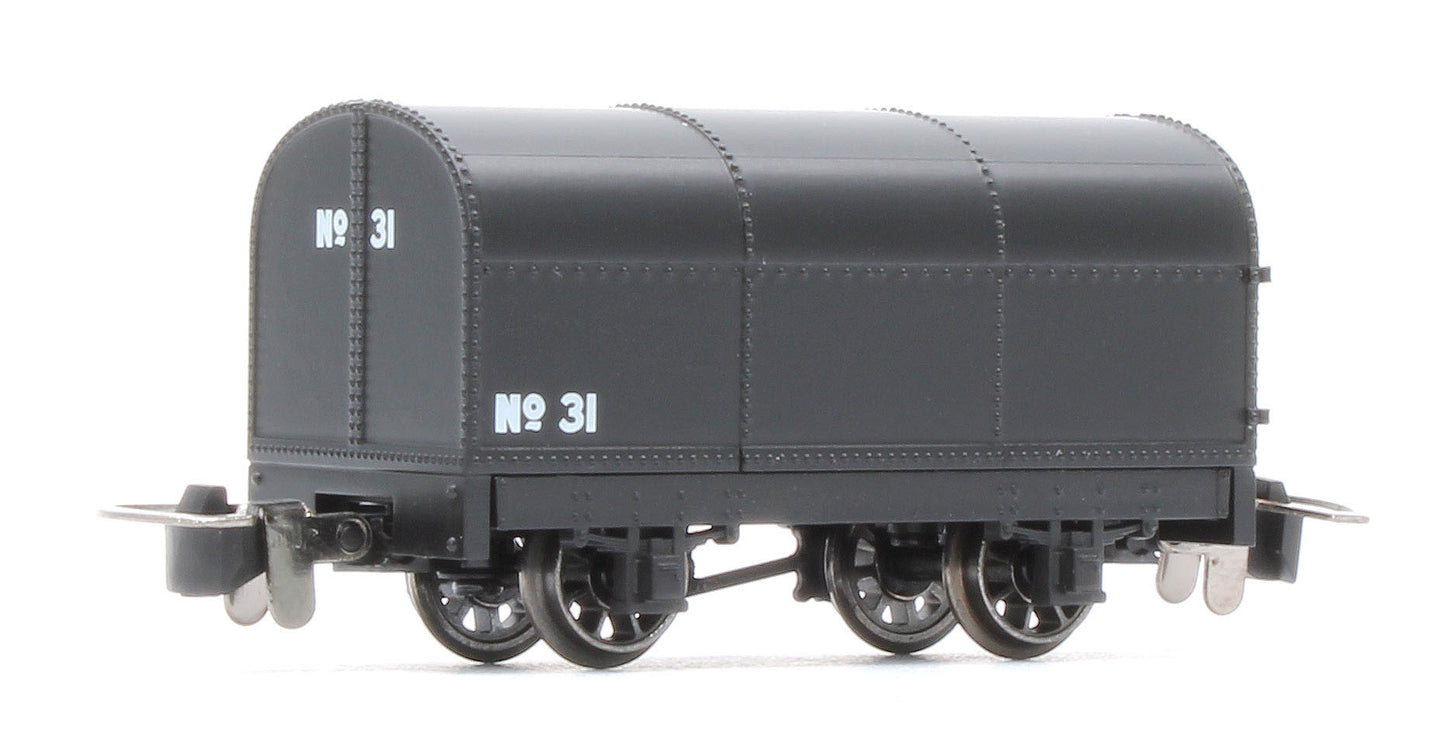 990201 Gunpowder Van - Plain Black No.31