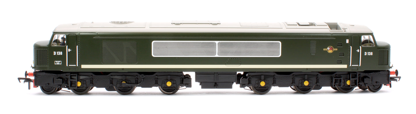 Class 46 Centre Headcode D138 BR Green (Small Yellow Panels) Diesel Locomotive