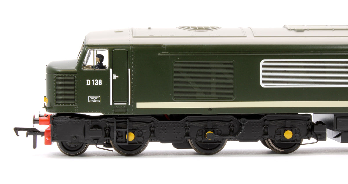 Pre-Owned 32-702ASF Class 46 Centre Headcode D138 BR Green (Small Yellow Panels) Diesel Locomotive - DCC Sound