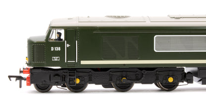 Pre-Owned Class 46 Centre Headcode D138 BR Green (Small Yellow Panels) Diesel Locomotive