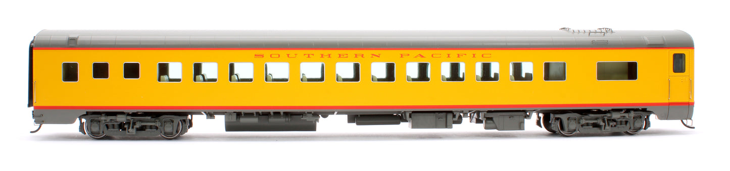 85' Pullman-Standard Southern Pacific 83-C-2 Coach -- Southern Pacific(TM) - Standard w/Decals (yellow, gray, red)