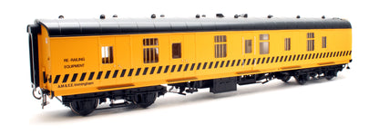 Mk1 Brake Gangwayed Breakdown Train Unit yellow/black