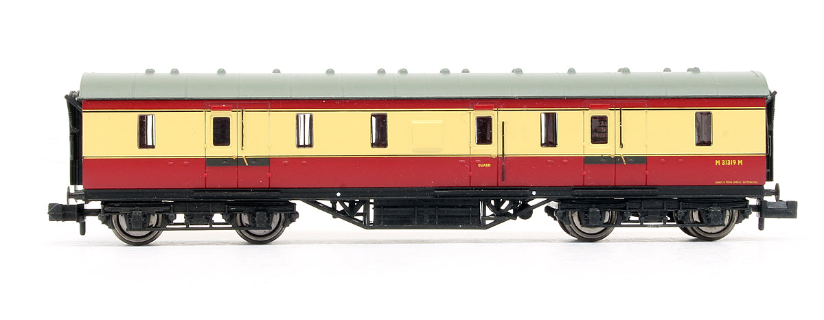 Pre-Owned LMS 50ft Full Brake BR Crimson & Cream Coach 'M31319M'