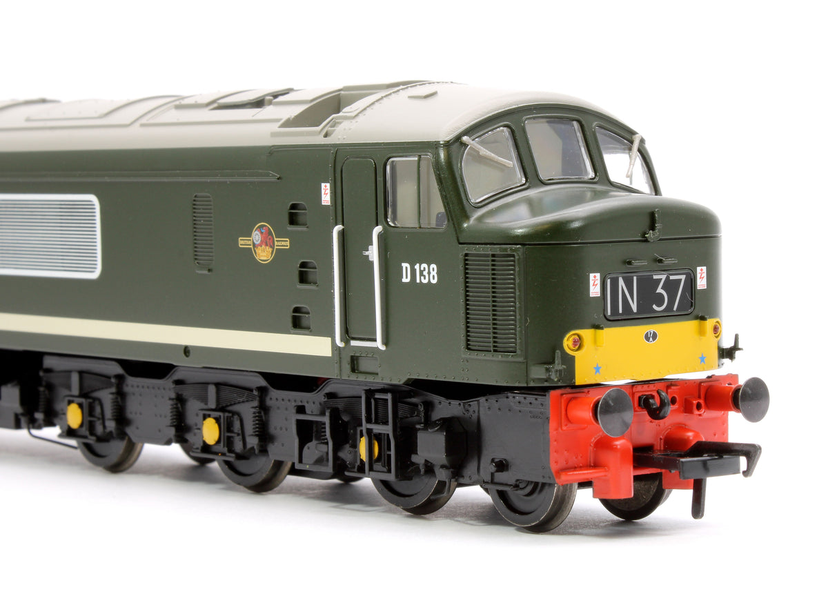 Pre-Owned 32-702ASF Class 46 Centre Headcode D138 BR Green (Small Yellow Panels) Diesel Locomotive - DCC Sound