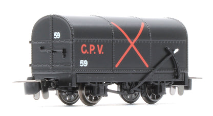 990202 Gunpowder Van - Black with Red Cross No.59