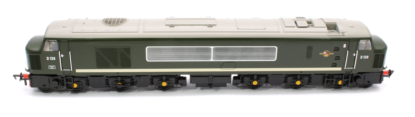 Class 46 Centre Headcode D138 BR Green (Small Yellow Panels) Diesel Locomotive