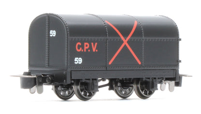 990202 Gunpowder Van - Black with Red Cross No.59