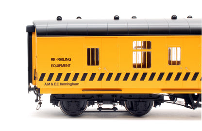 Mk1 Brake Gangwayed Breakdown Train Unit yellow/black