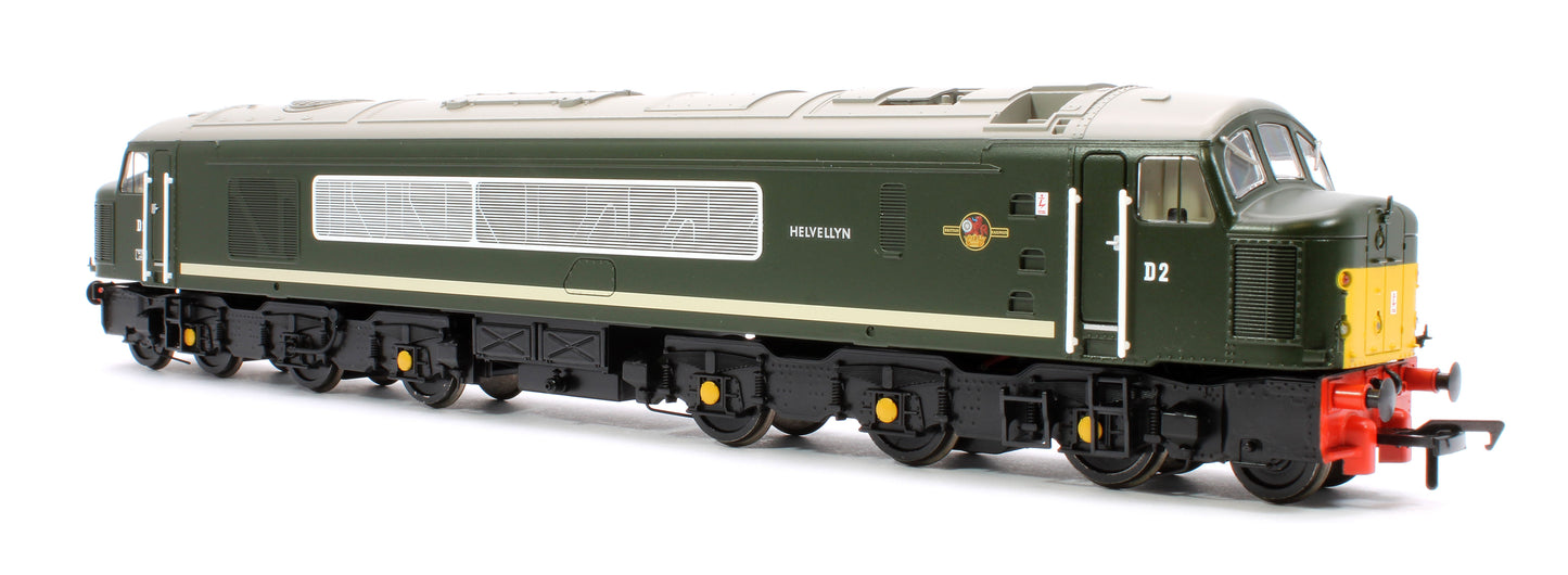 Class 44 Disc Headcode D2 'Helvellyn' BR Green (Small Yellow Panels) Diesel Locomotive