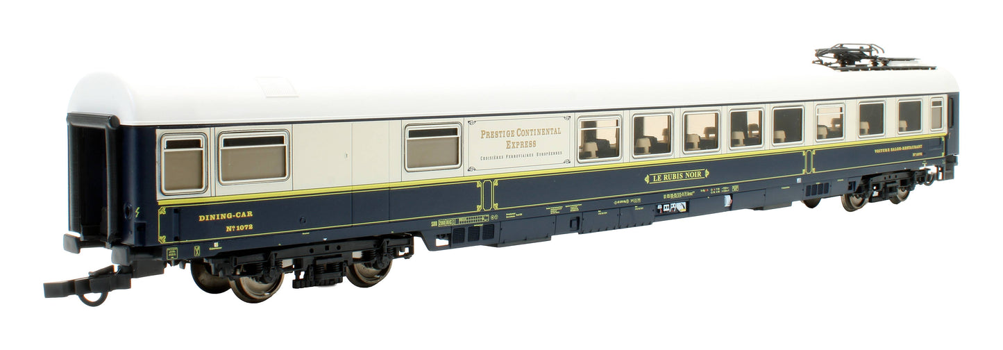 Pre-Owned Roco 64084 SBB Prestige Continental Express '61 85 08-95 515-9 / 61 85 08-90 200-3' 2-Piece Dining/Saloon Coach Set