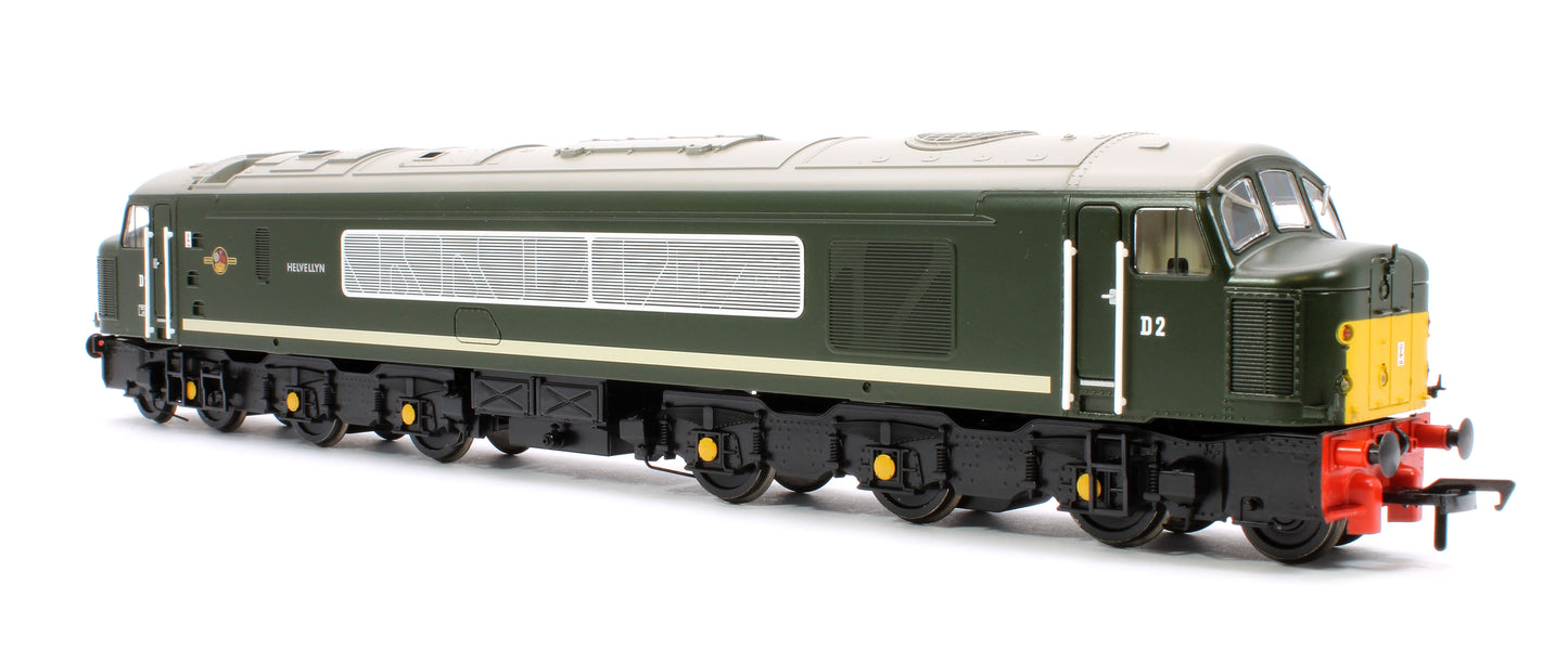 Class 44 Disc Headcode D2 'Helvellyn' BR Green (Small Yellow Panels) Diesel Locomotive