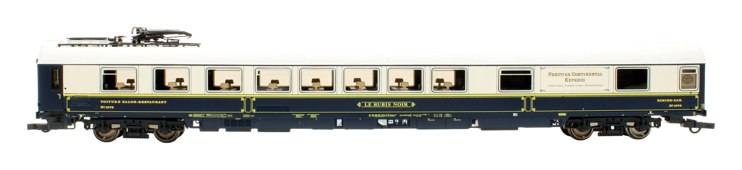 Pre-Owned Roco 64084 SBB Prestige Continental Express '61 85 08-95 515-9 / 61 85 08-90 200-3' 2-Piece Dining/Saloon Coach Set